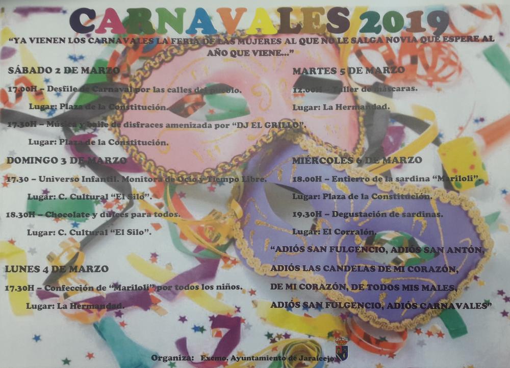 Imagen CARNAVALES JARAICEJO 2019