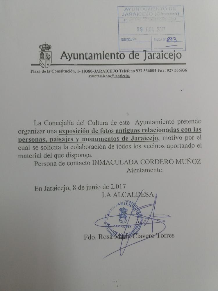 Imagen Exposición de fotos antiguas.