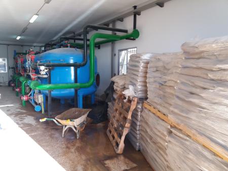 Imagen CAMBIO ARENA FILTROS ETAP