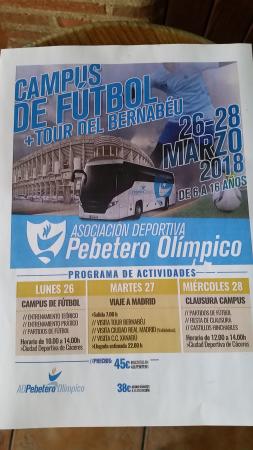 Imagen CAMPUS DE FUTBOL + TOUR DEL BERNABÉU