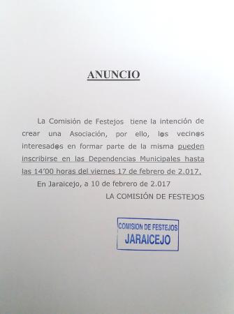 Imagen Asociación Festejos
